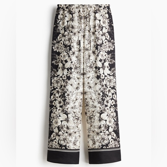 H&M NWT Printed Drawstring Pants - Picture 3 of 4